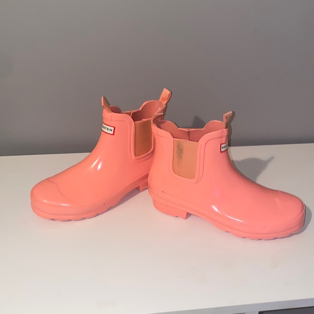 Hunter short boots girls size 4